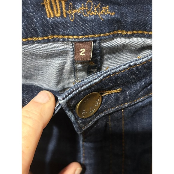 KUT from the Kloth Stevie Straight Leg Jeans Dark Wash Womens Size 2 - Picture 5 of 7
